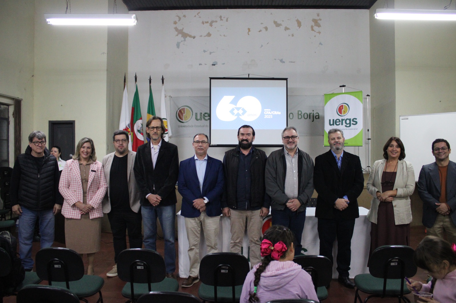 Presidente ministra aula inaugural da Especialização Gestão Pública da Uergs, em São Borja 